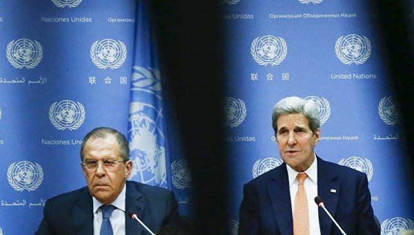 Лавров и Керри провели телефонный разговор по ситуации в мире